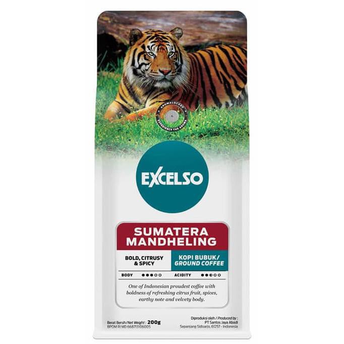 

Excelso Sumatera Mandheling Coffee 200 gram - Ground/Bubuk
