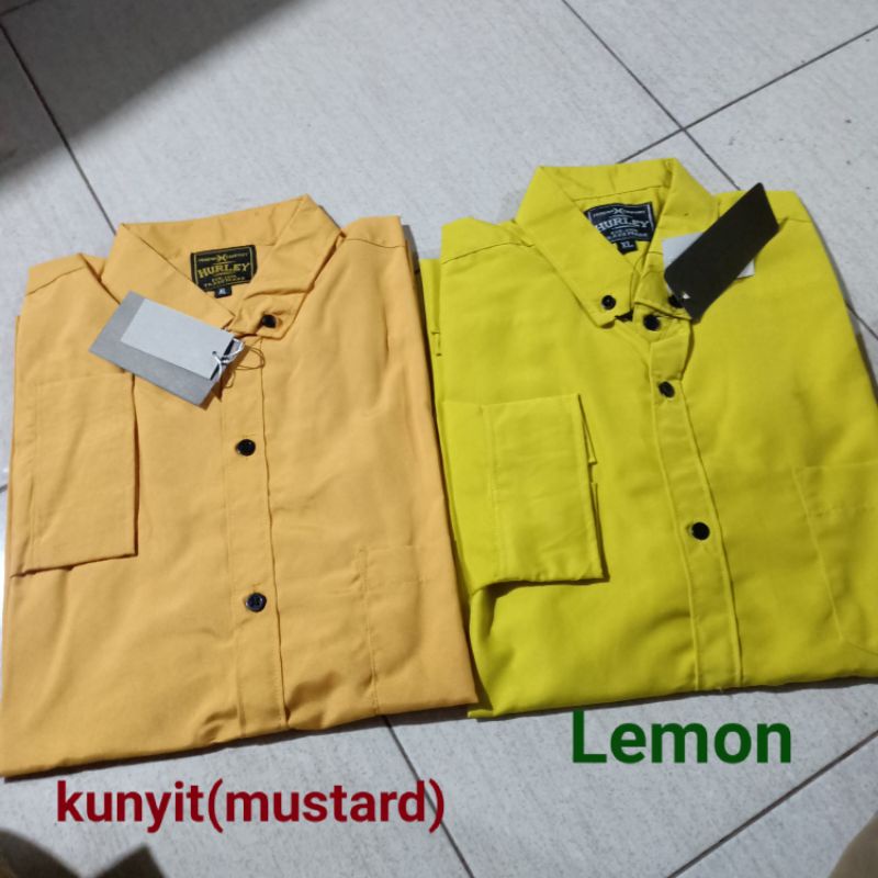 KEMEJA HIJAU IJO BOTOL PRIA LENGAN PENDEK