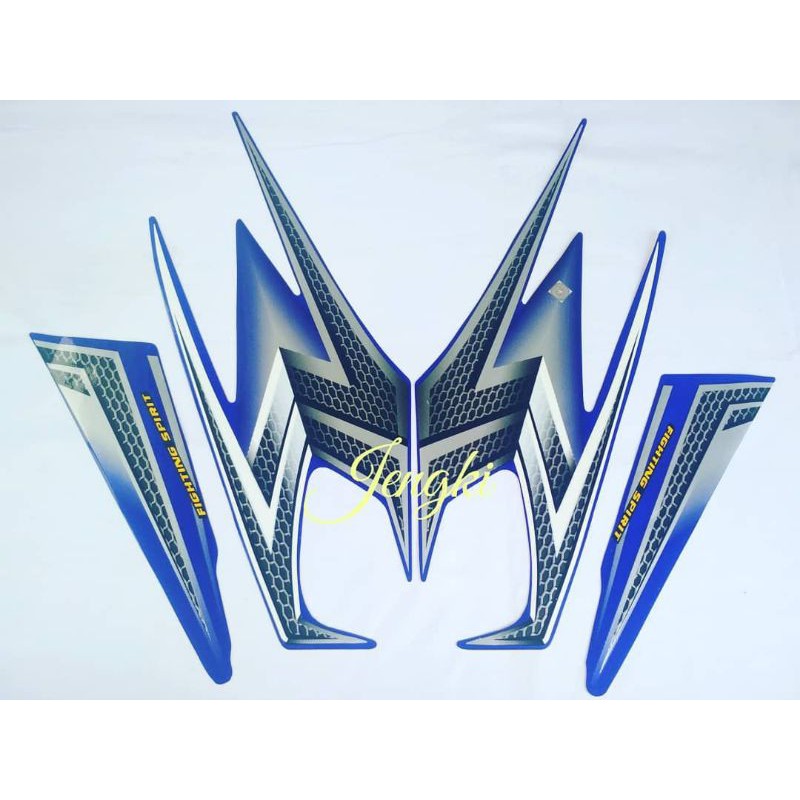 Striping Rx King 2004 Biru