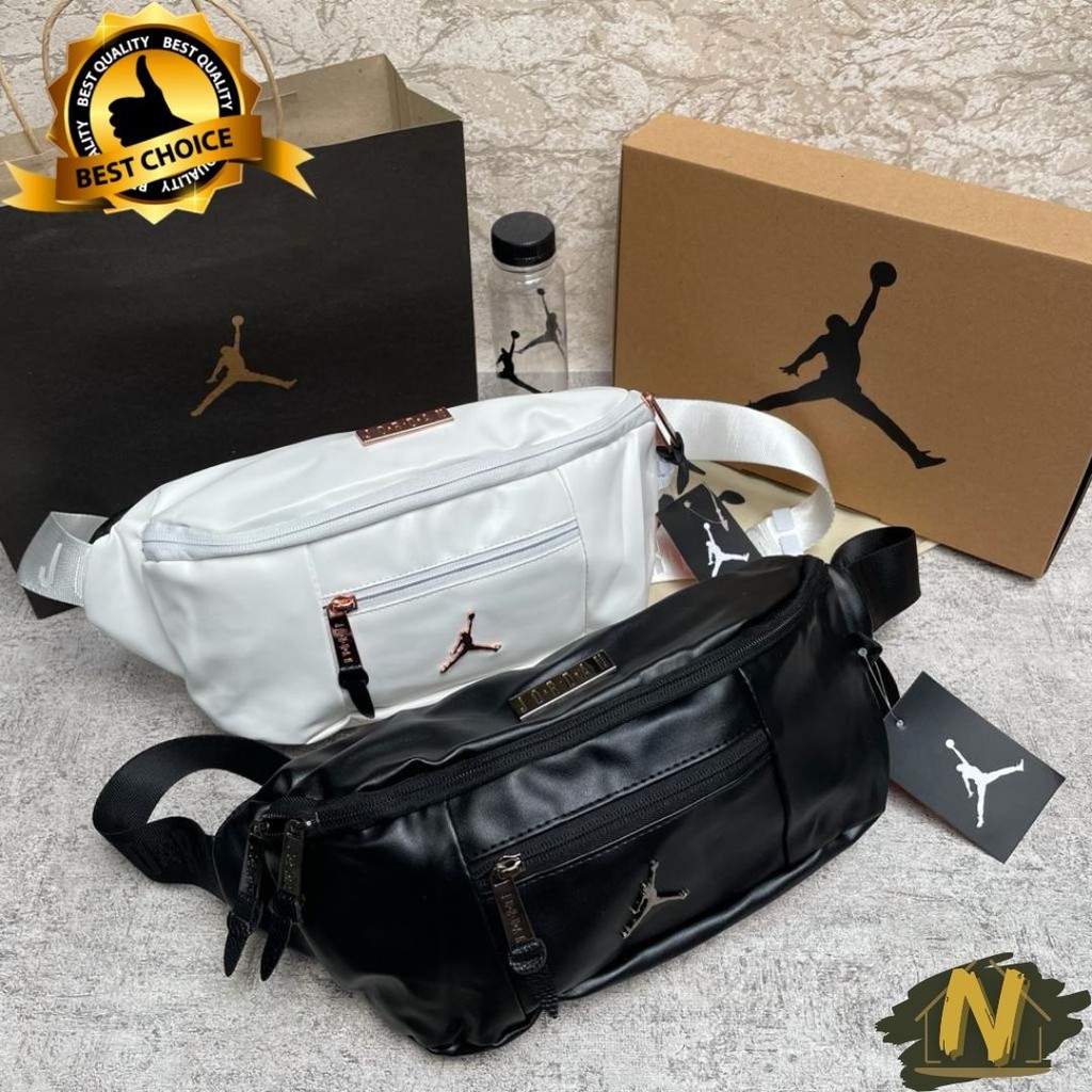 Waistbag Jordan YinYang FULLSET FREE WATER BOTTLE / Tas Selempang Kulit Tas Nike Jordan Tas Pinggang