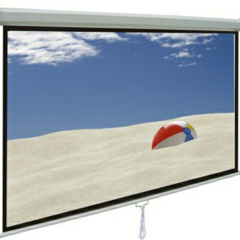 manual screen 96 inch 244 x 244cm AY-WS96