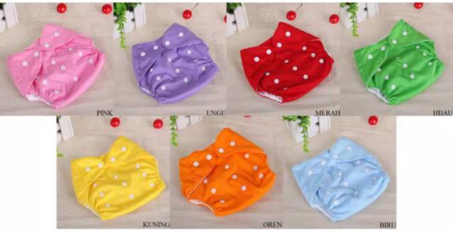 POPOK BAYI KAIN BERKANCING CLOTH DIAPER CLODI