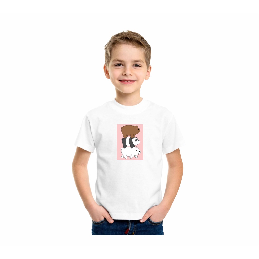 Kaos anak anak bergambar print digital unisex bisa di pakai laki laki dan perempuan 002