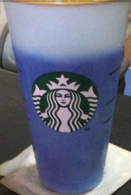 Starbucks Color Changing Reusable Cup