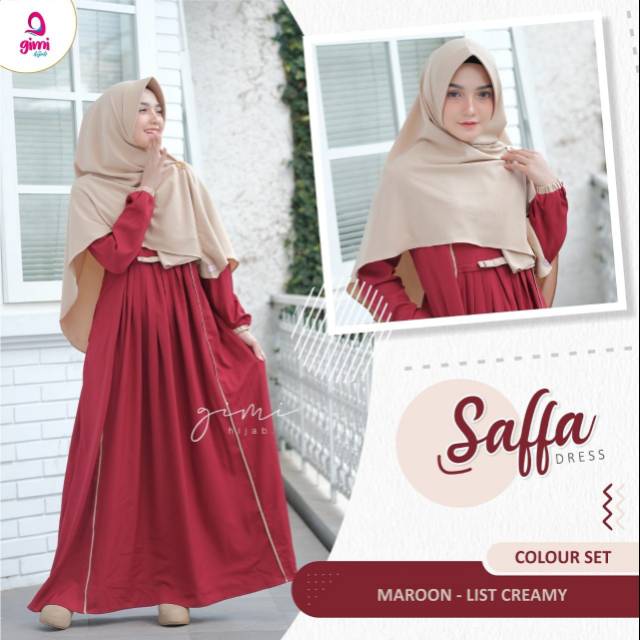 Gamis Saffa dari Gimi hijab