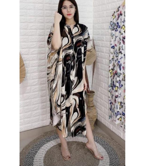 ♪ CE HOMEWEAR / HOMEWEAR RAYON PREMIUM / DASTER BUSUI PANJANG / ONE SET HOMEWEAR ✲