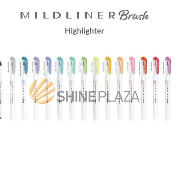 

QS8F Mildliner Brush Highlighter Pen V8ħC