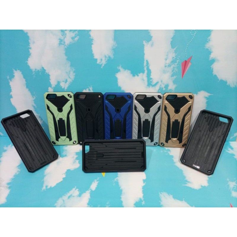 VIVO Y71 Phantom Series Stand Iron Hardcase Spigen touch armor case Robot