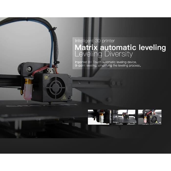 Creality CR20 Pro Autoleveling Versi Terakit 3D Printer Siap Pakai