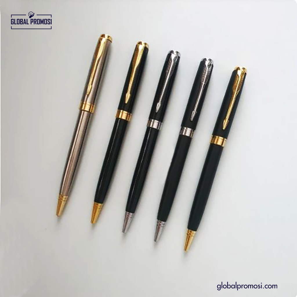 Pulpen Custom Grafir Pulpen Metal Model Parker Sonet Souvenir/Promosi