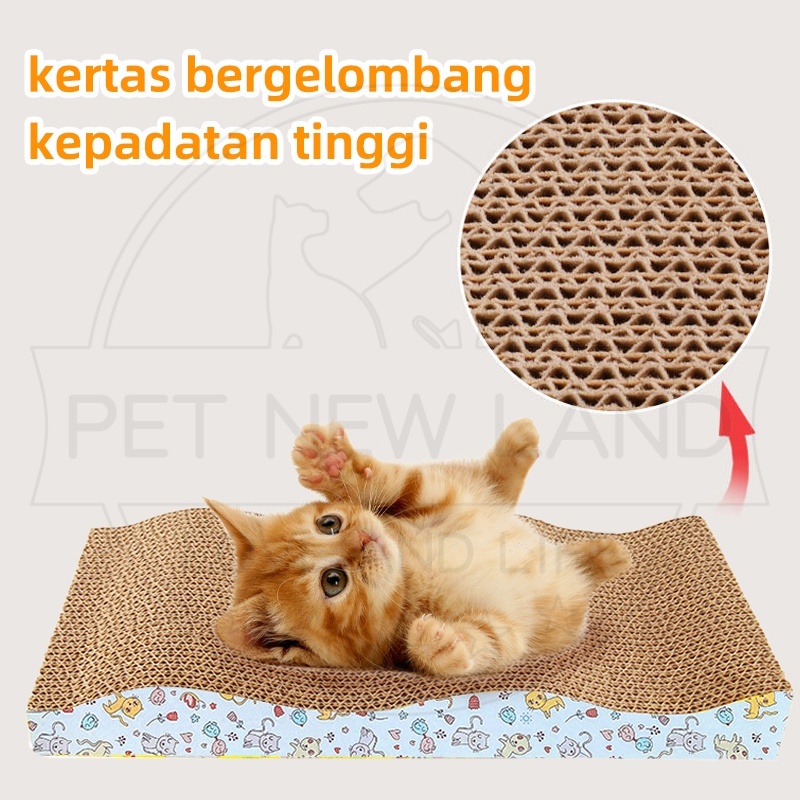 Mainan Papan Garukan Kucing Cat Toys Mainan Hewan Peliharaan