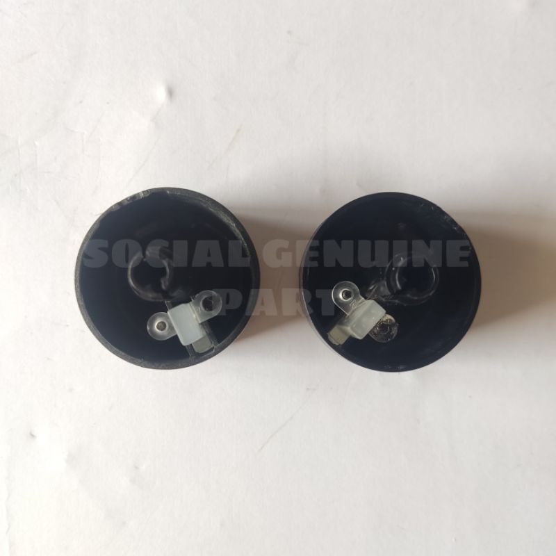 Knop Knob putaran ac Calya Sigra Ayla Agya Silver Hitam Original