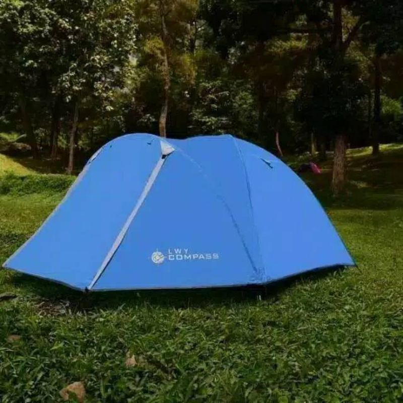 tenda compass fiber 4 tenda compass lwy tenda compas 4p double layer