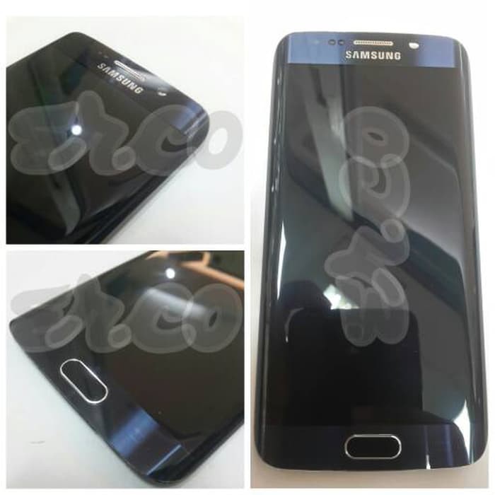 Terlaris Samsung S6 EDGE Original LCD + Touchscreen Blue