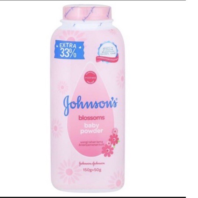 Johnson’s Baby Powder Blossom 150gr + 50gr - Johnson Bedak Bayi 200gr