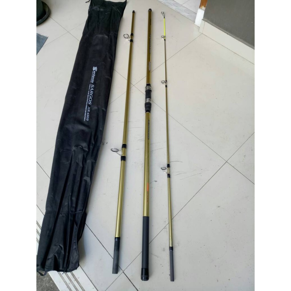 Joran Surf Sabpolo Sargos 390 420 Sambung 3 Omah Pancing Shop