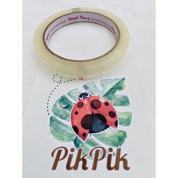 

Lakban Isolasi BENING 1/2 inch (12mm) x 50 meter merk Royal Tapes Marubond