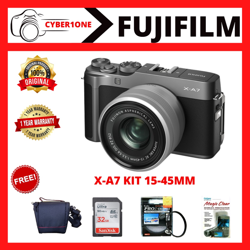 Camera Fujifilm X-A7 Kit 15-45mm