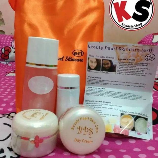 Paket Cream BPS erl 30gram Original / Beauty Pearl Skincare ori 30 gr