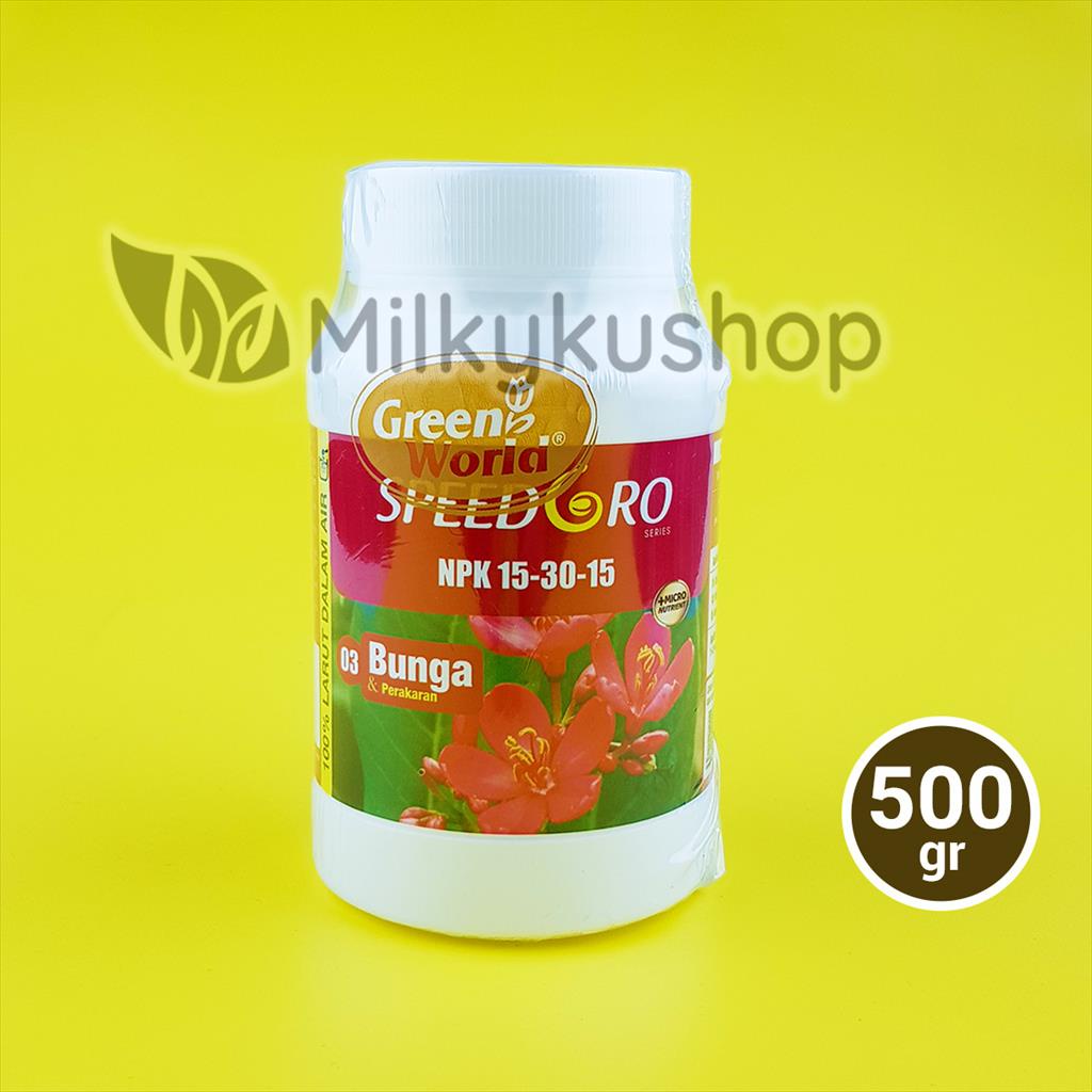 PUPUK SPEEDGRO 03 BUNGA 500  GRAM KEMASAN PABRIK