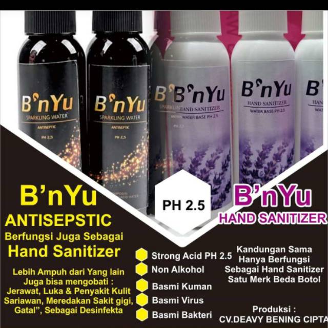 B'nyu hitam sejuta manfaat