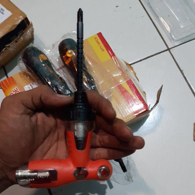 Obeng Bolak Balik Adjustable T Pistol Skagen