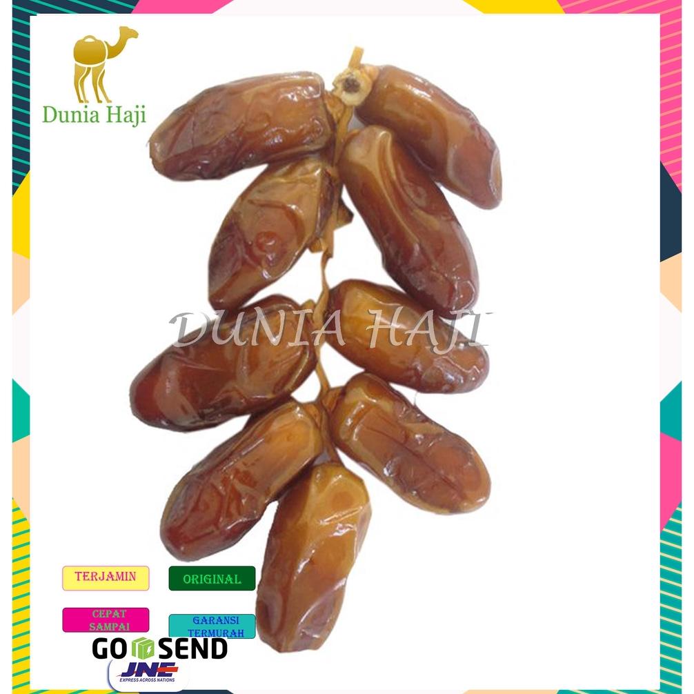 

Kurma TANGKAI 500 gr / Kurma Tangkai Tunis Tunisia Deglet Nour / Oleh Oleh Haji dan Umroh