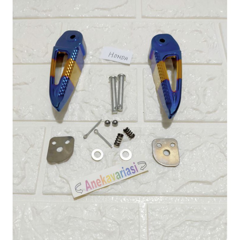 footstep belakang scoopy twotone motor Honda beat vario scoopy genio revo supra dll