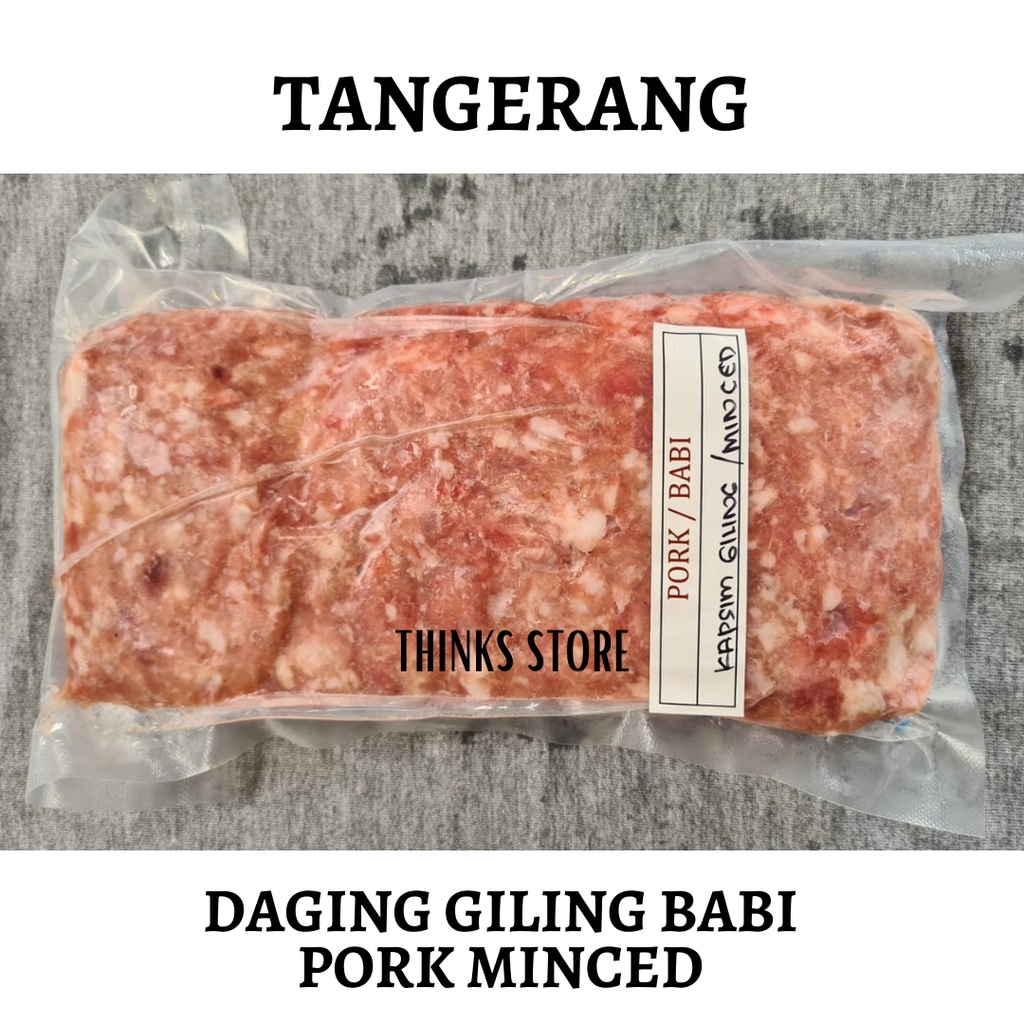 

Daging Giling Babi - Pork Minced Meat - Babi Bali - DAGING BABI