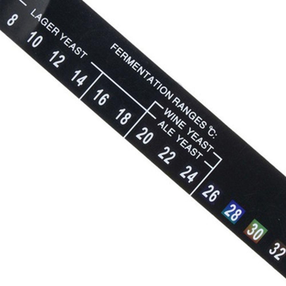 Solighter 2C Sampai 36C Brew Thermometer Stiker Alat Fermentasi Bermanfaat Bir Wine Spirits