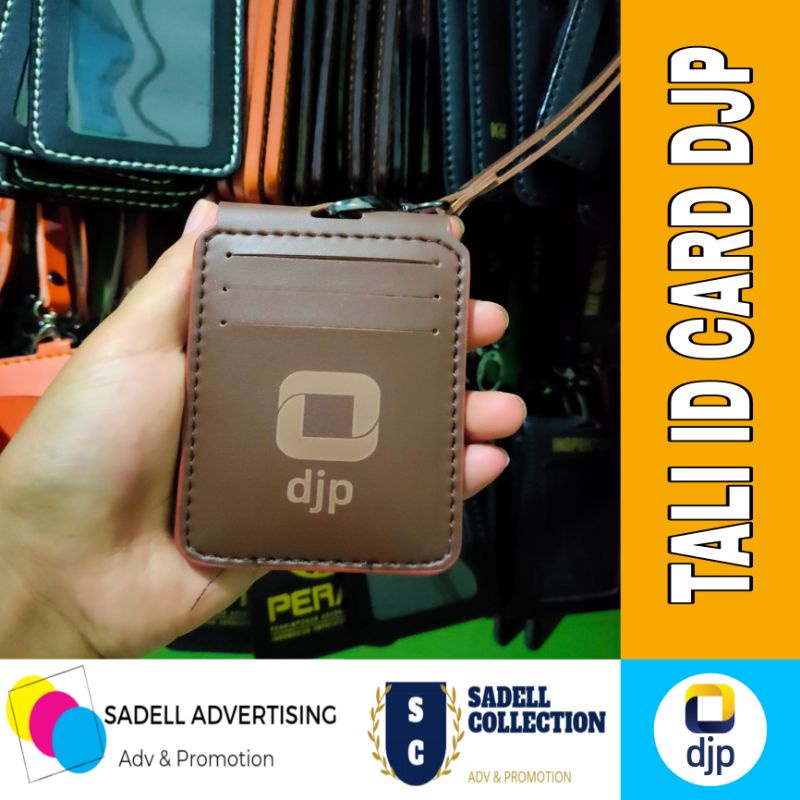 

Tali Id Card DJP Direktorat Jenderal Pajak Coklat