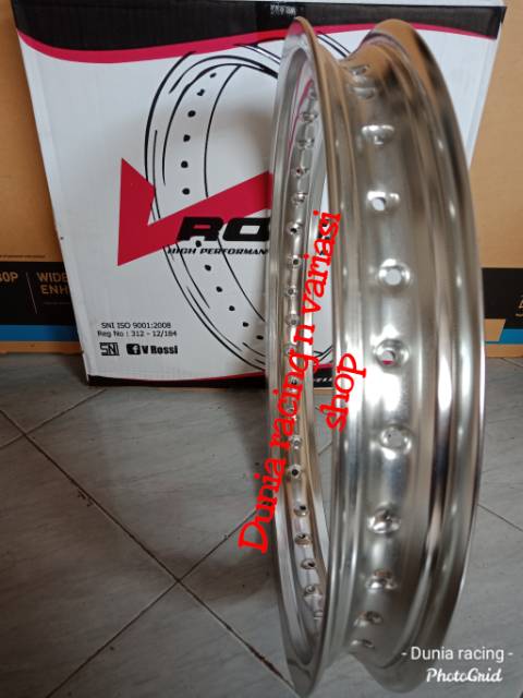 Velg Rossi 140 160 185 215 250 ring 18 - Velg Rossi Lingkaran Rossi  140 18 / 160 18 / 185 18 /  215 18 / 250 18 Hitam Silver Gold Merah Biru