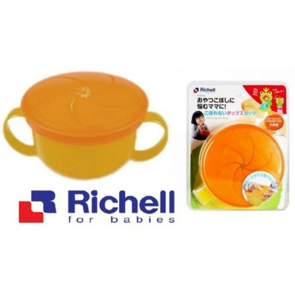Richell Snack Cup Small - tempat makanan ringan