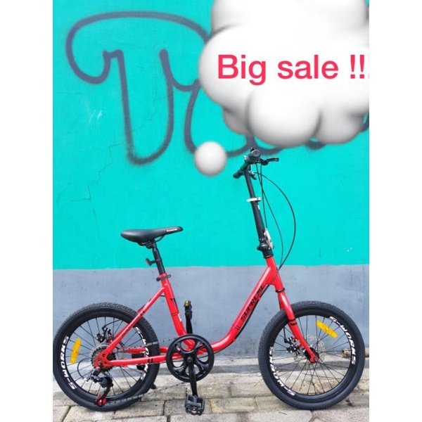 SEPEDA MINION 20 INCH 7 SPEED SAKONI