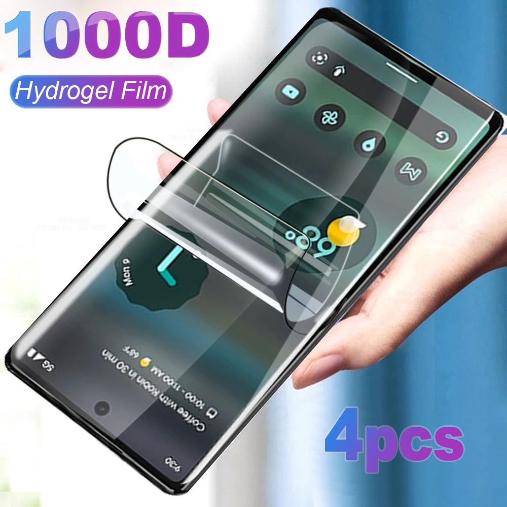 1pc Film Pelindung Layar Tempered Glass Hydrogel Anti Gores Untuk Google Pixel 6a / 6a