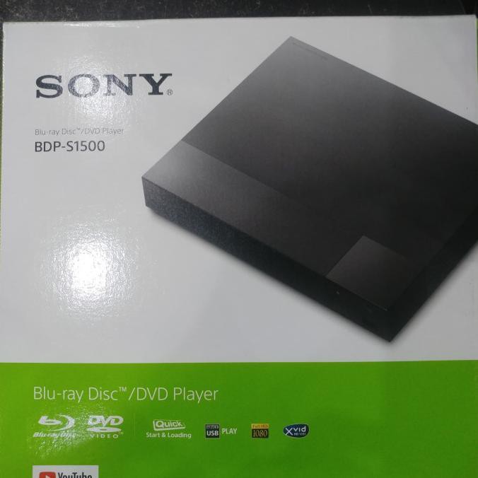 Sony Blu-Ray Disc/Dvd Player Bdp-S1500 Terbaru