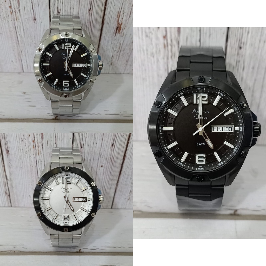 Jam Pria Alexandre Christie AC6518 AC6518 Original Garansi Resmi Alexander Christie