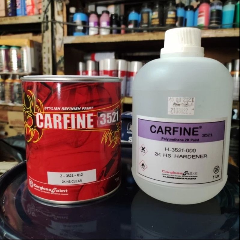 Clear Keras Carfine 2k Hs 3521 1.L Hardener 2k Carfine 1.L 1:1