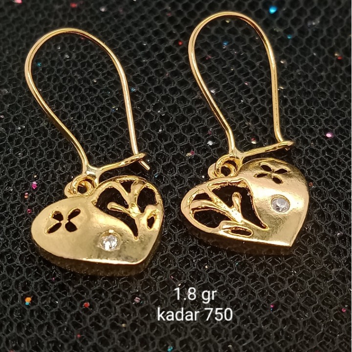 Anting Emas 17K - 1.8 gr Kadar 750 - 1770