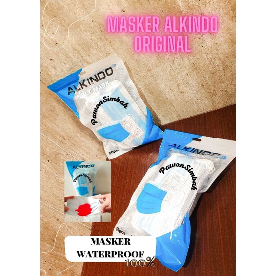 MASKER 3Ply Alkindo / Masker 3ply