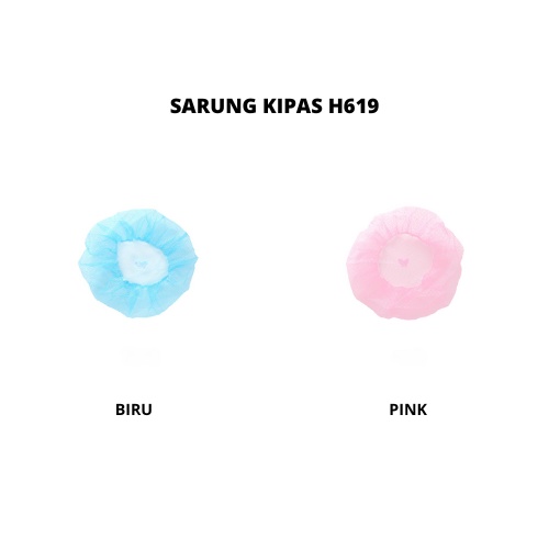 Diskon Shop - H619 Penutup &amp; Pelindung Kipas Angin / Sarung Kipas / Jaring Fan Cover Baby Safety / Sarung Penutup Kipas