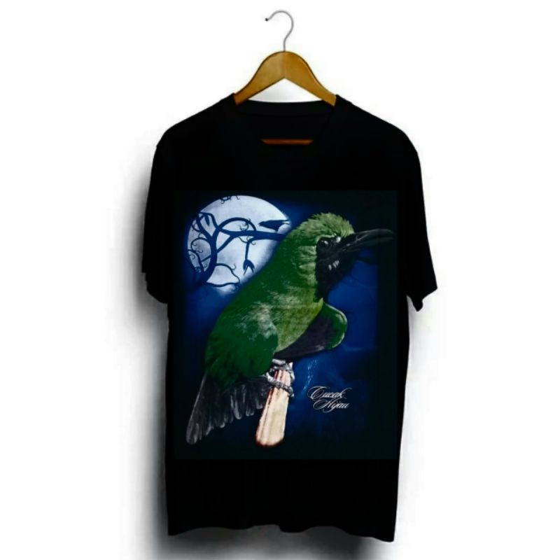Kaos Gambar Burung Kacer / Kaos Distro Gambar Burung Kacer / Kaos Distro / Kaos Murah / Kaos Burung