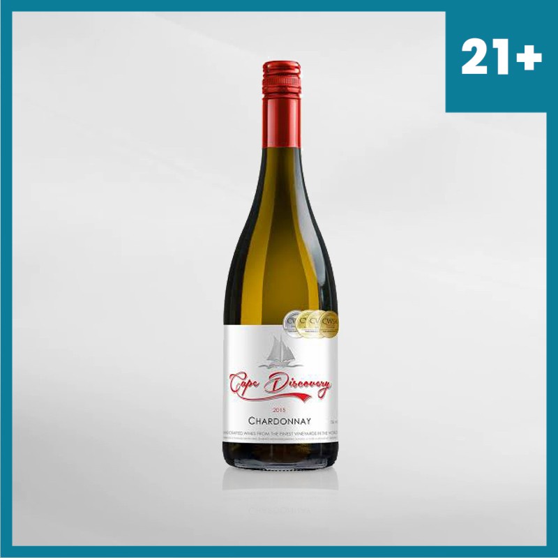 Cape Discovery Chardonnay 750 Ml ( Original &amp; Resmi By Vinyard )