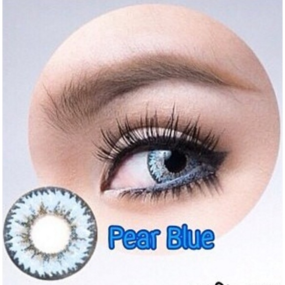 GEOEYES - Soflens Pear Warna Grey Brown Blue