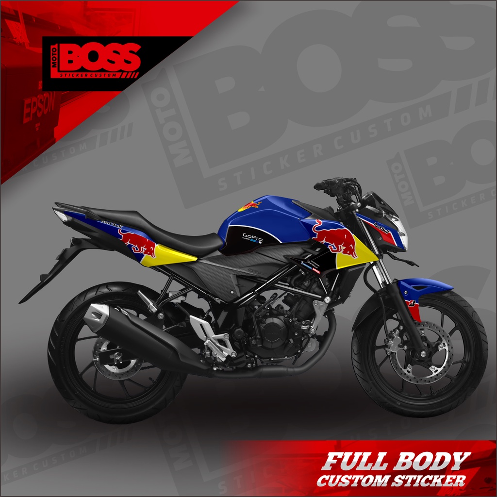 Decal Sticker Full Body Honda CB150 R V2 Tahun 2016 2017 Sticker Decal CB150R V2 Full Body Motif Rbu