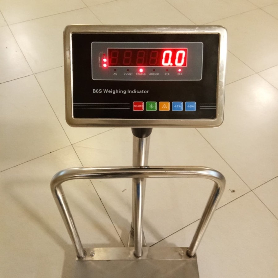 Timbangan Barang Digital Anti Air Stainless Steel 200kg 0.01kg