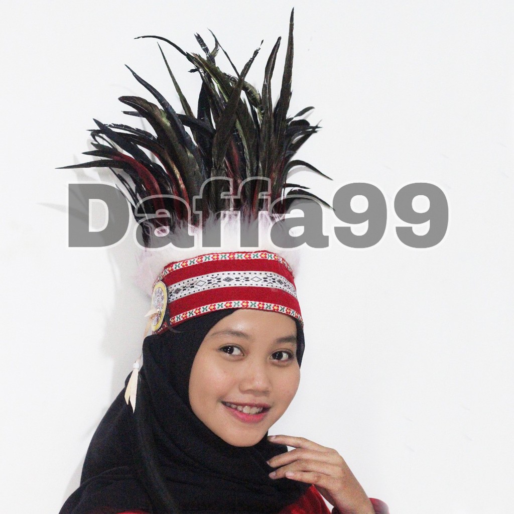 Topi papua topi apache topi bulu ayam