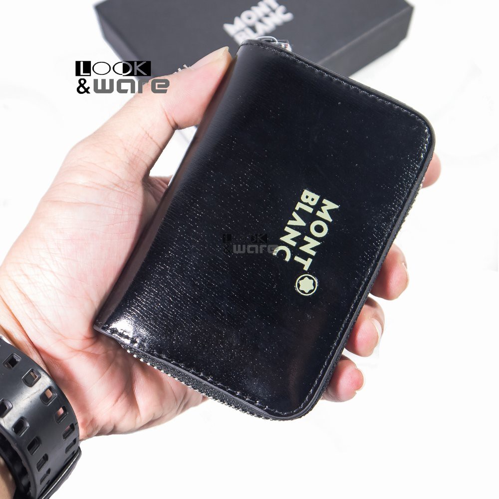 BEST  Dompet Kartu Kulit Mont Blanc Unisex (2020mbB)  NEW