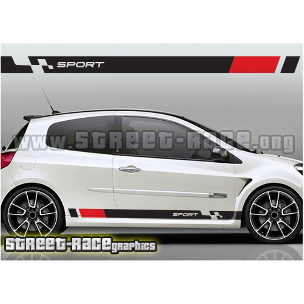 DISKON Sticker Mobil Sport Stiker Ayla Sticker Agya Sticker Brio Sticker Nissan March Sticker Yaris