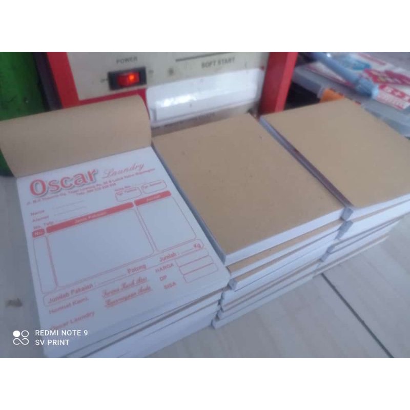 

Nota Usaha Custom 1 ply atau 2 ply